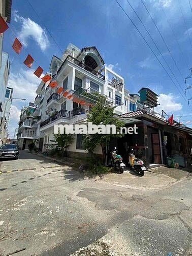 Nhà Nguyên Căn Góc 2 MT Ngay Lê Trọng Tấn. 5,5 x 20m, 3lầu, sân thượng