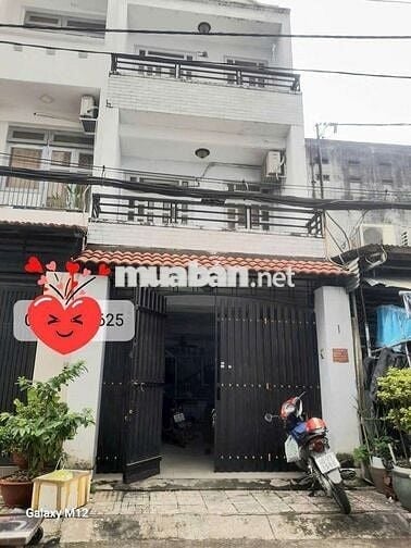 Nhà cho thuê Hoà Bình (3PN 4WC) hẻm 6m, nhà có sẵn nội thất vô ở ngay