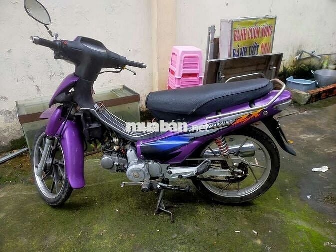 Xe máy Honda Wave ZX màu tím sản xuất 2005