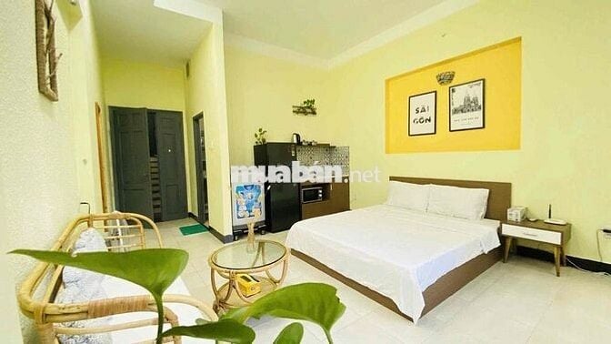 ✨CĂN HỘ STUDIO 40m2 - GẦN CẦU THỊ NGHÈ - BAN CÔNG, MÁY GIẶT RIÊNG