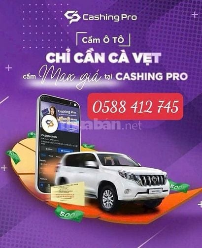 Hỗ trợ vay vốn qua Cavet xe máy- oto chính chủ