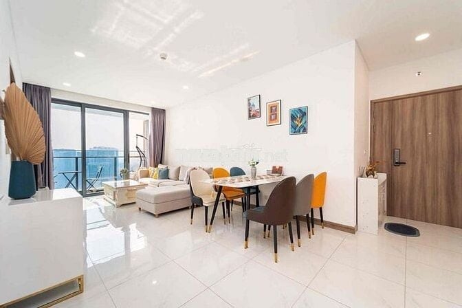 Cho thuê căn hộ 2PN 100m² Sunwah Pearl view sông Ba Son siêu đẹp