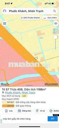 Mặt tiền Liên Cảng Phước Khánh