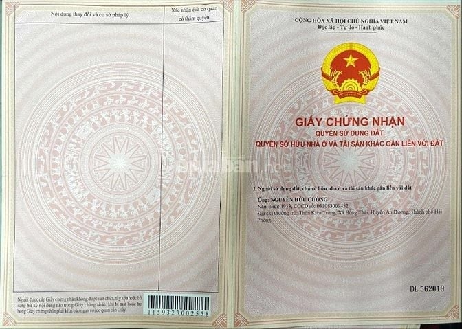Bán đất, Biệt thự kđt Sao Đỏ - Mê Linh - Anh Dũng ngay KS Peal River