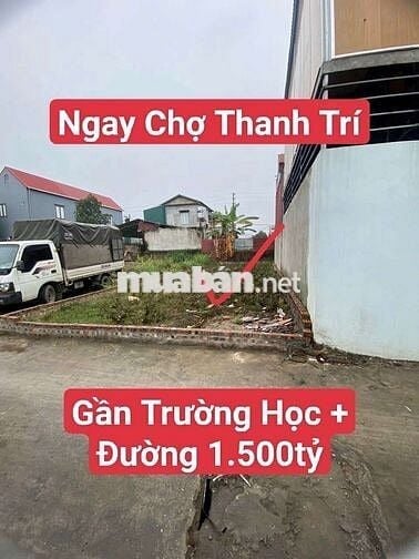 95m Ngay Chợ Thanh Trí -Kim Anh Hà Nội gần đường 1.500ty sắp làm 2026