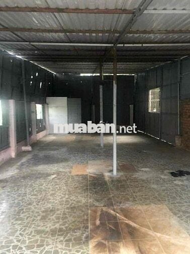 cho thuê kho xưởng 6x16 mặt tiền đường nhựa Tây Lân 3