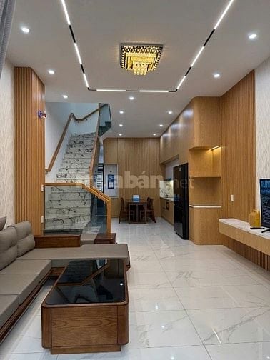 NHÀ 3 TẦNG MẶT TIỀN NƠ TRANG LONG, ĐẸP KHÔNG GÓC CHẾT, SỔ ĐỎ TRAO TAY 