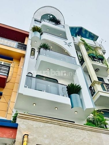 ⭐️Siêu phẩm 5 Lầu THANG MÁY tuyệt đẹp Cao cấp đường 12m Lê Văn Thọ