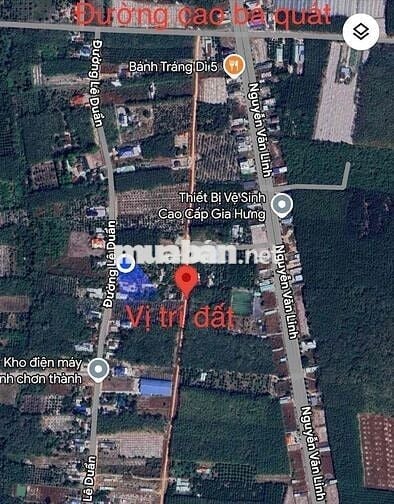 8 nền trung tâm phường Chơn Thành giá rẻ