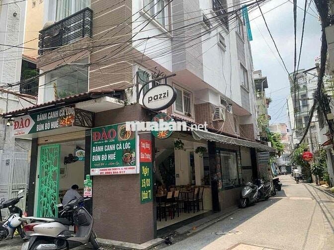 Mặt Bằng Góc 2 Mặt Tiền Hẻm Hoàng Hoa Thám, Phú Nhuận