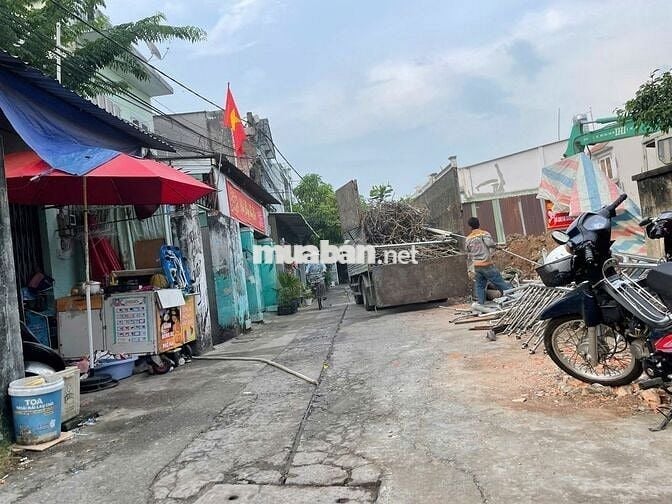 Đất thổ cư hẻm xe tải Mỹ Hòa, Tân Xuân, 8.1 x 17m, 5.5 tỷ