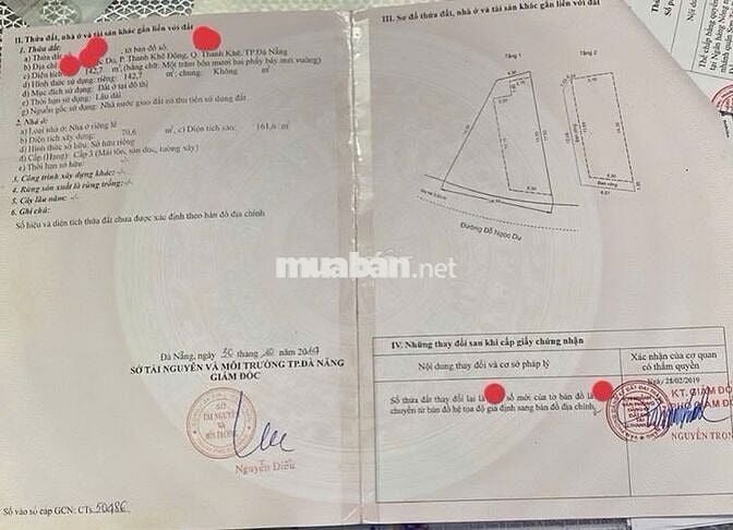 BÁN NHÀ ĐỖ NGỌC DU TRUNG TÂM TP – THÍCH HỢP XÂY CĂN HỘ, PHÒNG TRỌ