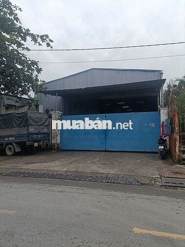 🆘KHO XƯỞNG MẶT TIỀN ĐƯỜNG XUÂN THỚI 2, GẦN NGÃ TƯ GIẾNG NƯỚC QL22 .