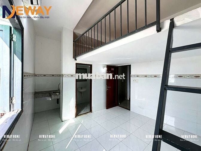 PHÒNG TRỌ CÓ GÁC - GẦN ĐẠI HỌC VĂN HIẾN - SẴN MÁY LẠNH, CỬA SỔ TRỜI