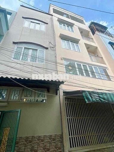 Nhà 2 mặt tiền 4 lầu (3,1m x15m) Hồng Bàng q11