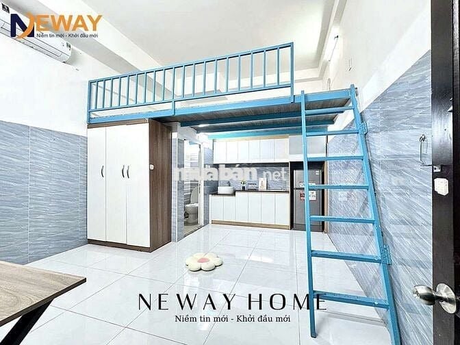 CĂN HỘ CÓ GÁC FULL NỘI THẤT - GẦN ĐH VĂN HIẾN - NGAY VƯỜN LÀI TÂN PHÚ