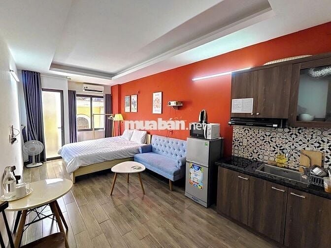 TRỐNG PHÒNG STUDIO 30M2 CÓ BAN CÔNG,CỬA SỔ, THOÁNG KHU BA ĐÌNH