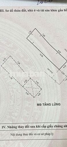 BÁN NHÀ C4 HXH P,TÂY THẠNH ,DT 4X17 C4 GÁC LỮNG GIÁ 6,2 TỶ TL