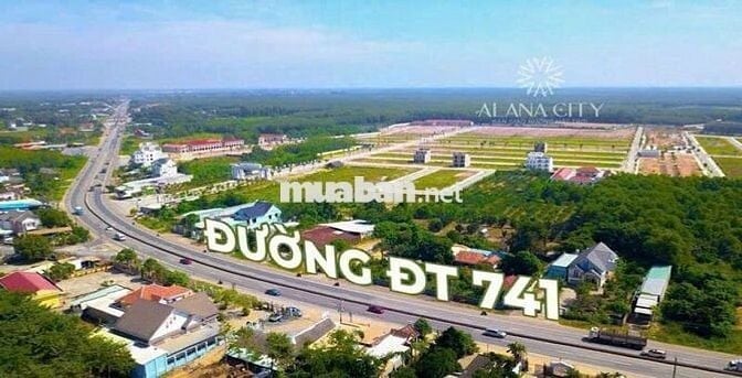 BÁN ĐẤT MẶT DT 741, GẦN KCN VISP3 THỔ CƯ 100%