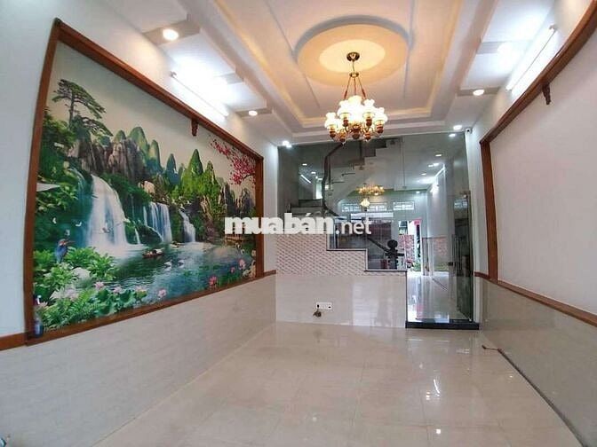 Nhà mới măt tiền đường thuận tiện kinhdoanh buonbán nhiều mặt hàng 4pn