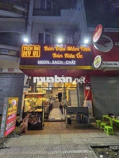 MẶT BẰNG MẶT TIỀN KHÁNH HỘI 4x12M KINH DOANH TỰ DO💕💕💕