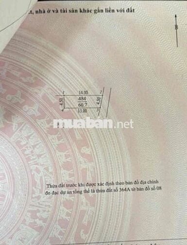 Mảnh đất vàng Kim Hoàng 61m siêu đẹp-lô góc 2 thoáng-xây ở hoặc dòng t