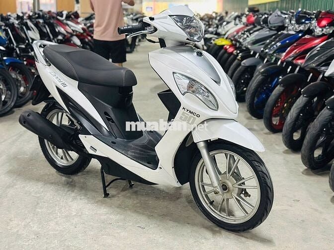 XE MÁYTHANH TÙNG_KYMCO CANDY 50CC MÀU TRẮNG ZIN