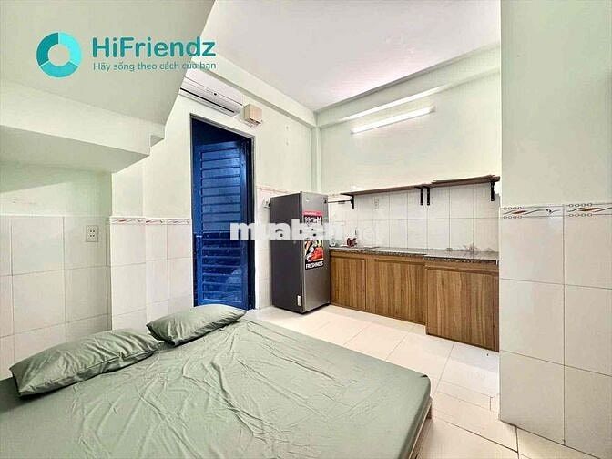 SIÊU PHẨM STUDIO FULL NỘI THẤT BAN CÔNG THOÁNG MÁT PHÙ HỢP Ở 1-3 NGƯƠI