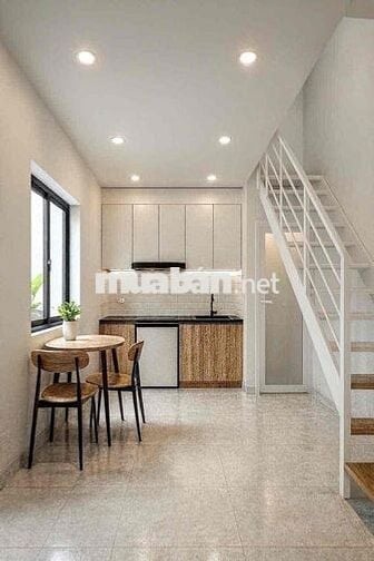 Căn hộ 1 trệt 1 lửng Máy giặt riêng full nt mới xây