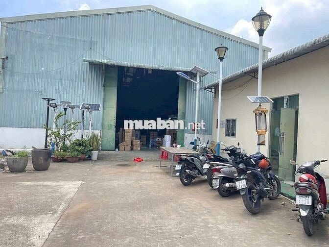 Xưởng Thuận An 1600m đường cont sẵn văn phòng bình điện sx đa nghề