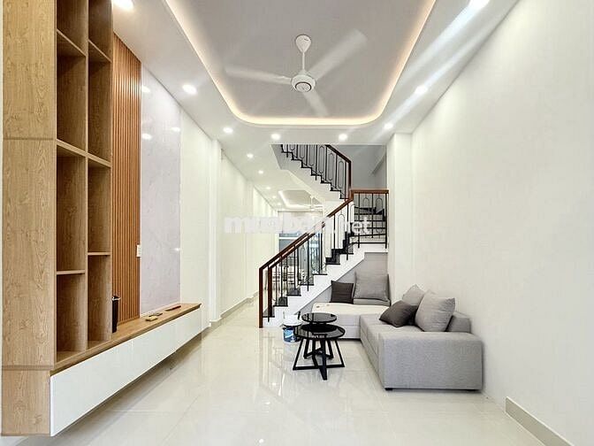 BÁN NHÀ GÒ VẤP, 3 TẦNG, 4PN,HẺM THÔNG, TRẦN THỊ NGHỈ, GIÁ 7.680  TỶ TL