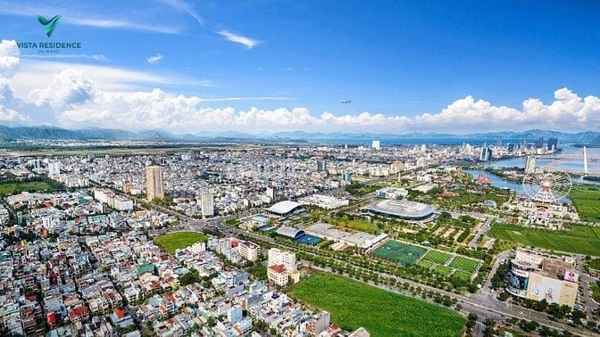 Xem pháo hoa Quốc tế tại căn hộ Vista Residence Đà Nẵng, 76m2,tầng cao