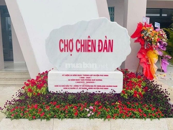 Chỉ 580 triệu (30%) sở hữu ngay lô đất tại khu Phố chợ Chiên Đàn, CK đ