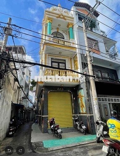 Nhà Mới Hẻm 7M Luý Bán Bích.Dt: 3.5 X 14 Tret 2 lâu 2PN 3wc 2 may lanh