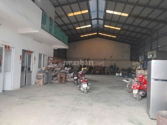 CHO THUÊ KHO,XƯỞNG 670M² GIÁ CHỈ 42TR/T, NGAY CẦU THAM LƯƠNG