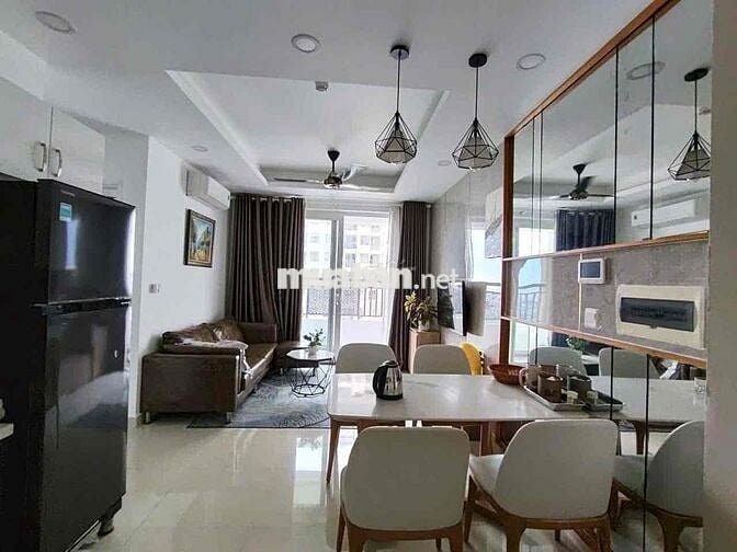 Căn 2PN Saigon Mia full nội thất - nhà mới, view sông - 13tr / tháng