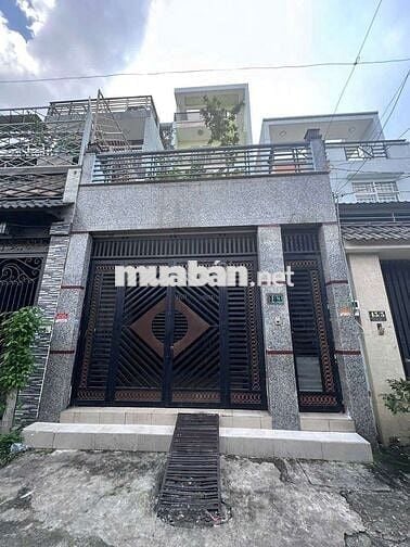 Cần cho thuê nhà P ĐHT Q12 DT 5 x16 1 trệt 3 lầu 7PN 4WS