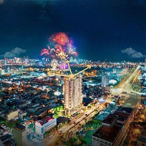 Căn hộ 2PN Vista Đà Nẵng trung tâm ĐN view sông Hàn, sổ hồng vĩnh viễn