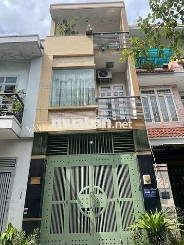 Bán nhà sổ Hồng riêng đường số 6 BHHB 4*12 trệt 3lau giá 5ty250 TL