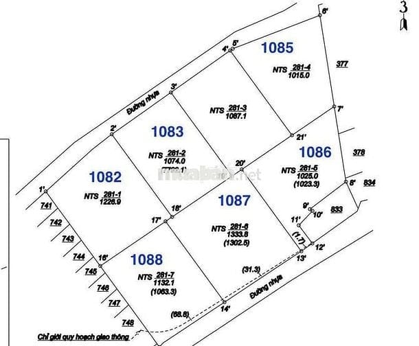 BÁN SỈ 6 LÔ ĐẤT LONG PHƯỚC – NGAY QUỐC LỘ 51, GẦN SÂN BAY LONG THÀNH