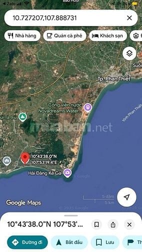 Bán 7650m2 đất xã Tân Thuận, Hàm Thuận Nam