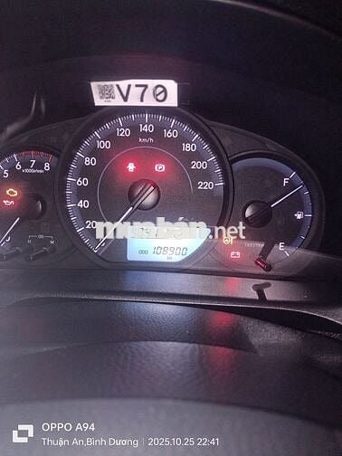 Toyota Vios 2019 1.5E MT - 110000 km