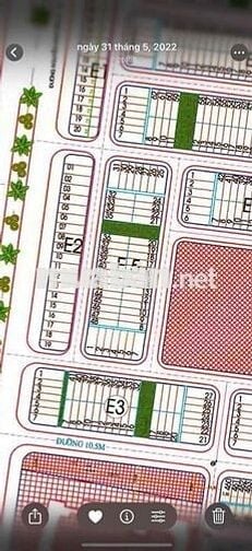 Khu E Kim Long còn sốt lại 1 lô Đông Nam vị trí đối diện Trường Học