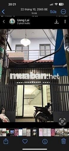 Nhà bán mặt tiền hẻm 54 đường số 37 Tân Kiểng