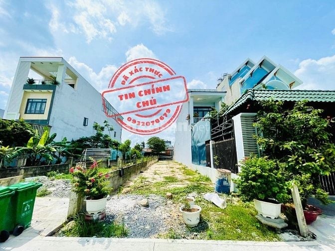 Lô đất cực đẹp 216m2 thổ cư sổ hồng riêng, ngay thị trấn Củ Chi, 680tr