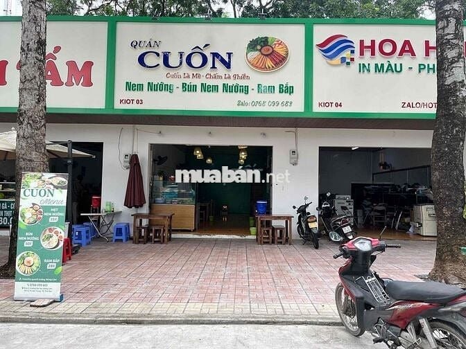 SANG QUÁN KIOS TRONG TRƯỜNG ĐH NÔNG LÂM TP.HCM  Giá 180Tr