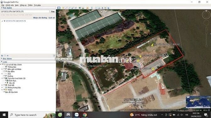Bán đất Cần Đước Long An có sẵn nhà văn phòng, kho CÓ 1 PHẦN THỔ