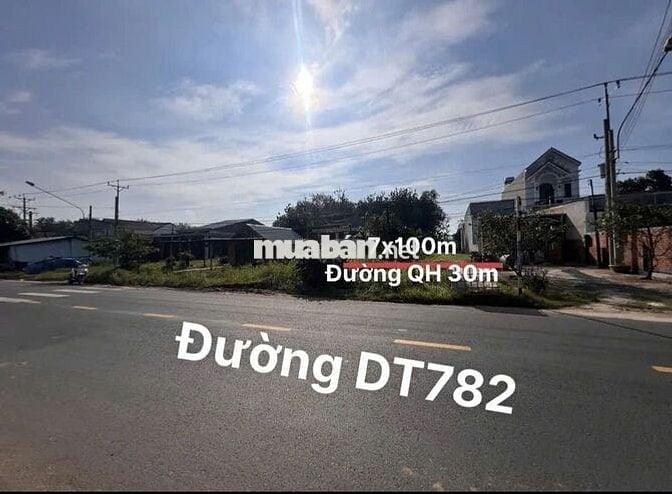7x100 đường quốc lộ, Gần cổng KCN Phước Đông. 2,xx tỷ
