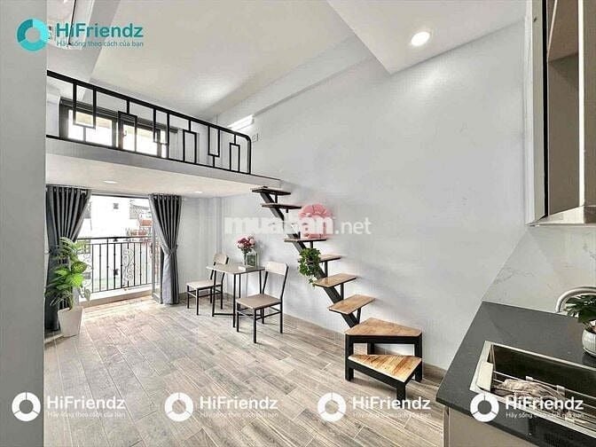 PHÒNG GÁC BANCOL MỚI GIÁ RẺ-25M2-MÁY LẠNH-THANG MÁY-CẦU VƯỢT GÒ MÂY🔥