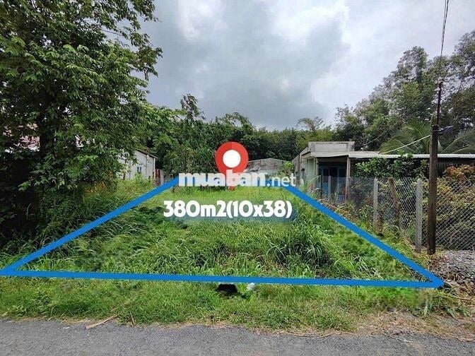 Đất Thị Xã Trảng Bàng ,DT 380m2 Giá 750tr gần ngã tư An Bình, SHR